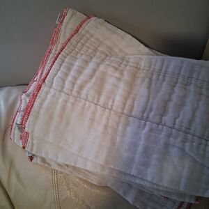 19 Medium Sized Diaper Prefolds